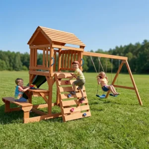 Wood Playground Set
