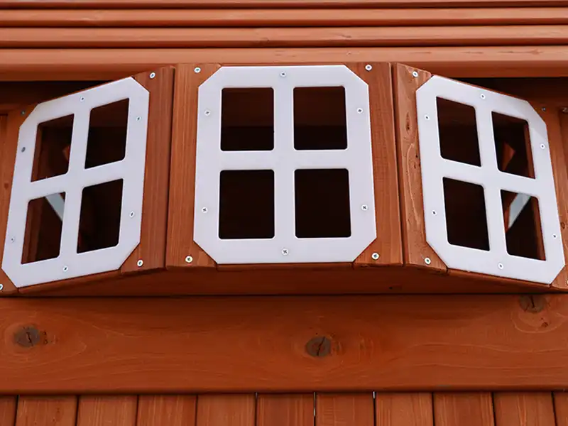 backyard playset six windows