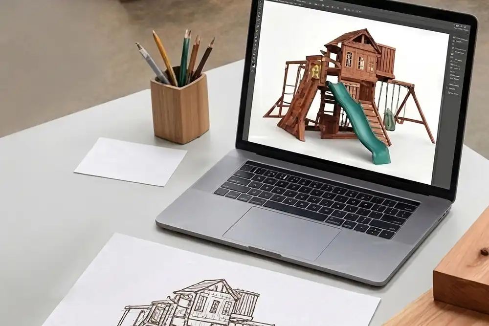 Wooden Playset Sample Production
