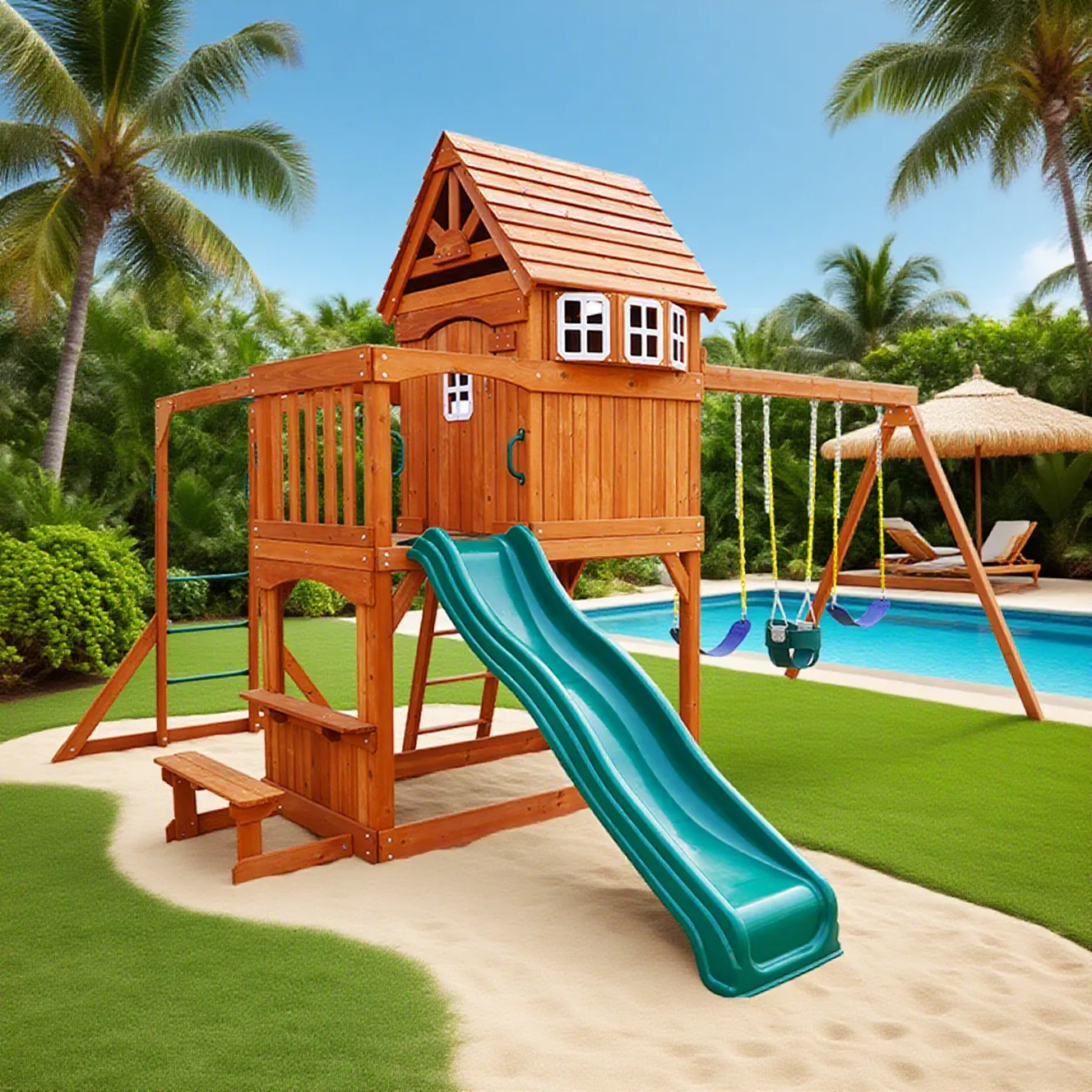 Outdoor Playground Equipment
