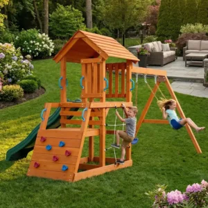 outdoor playground set
