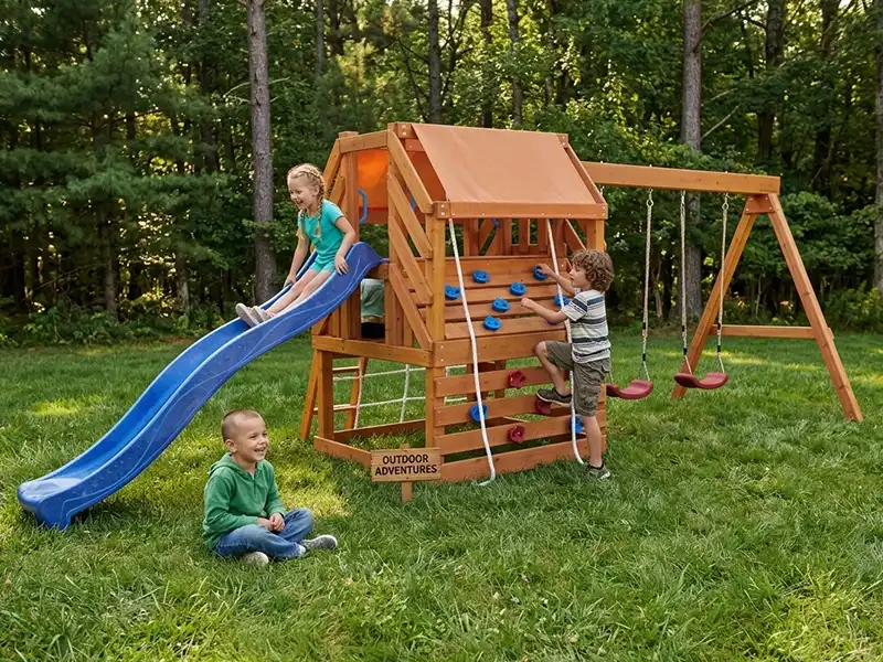 playground set backyard