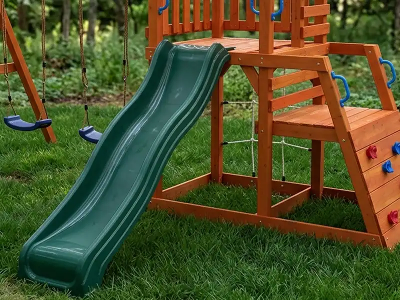 swing and slide set