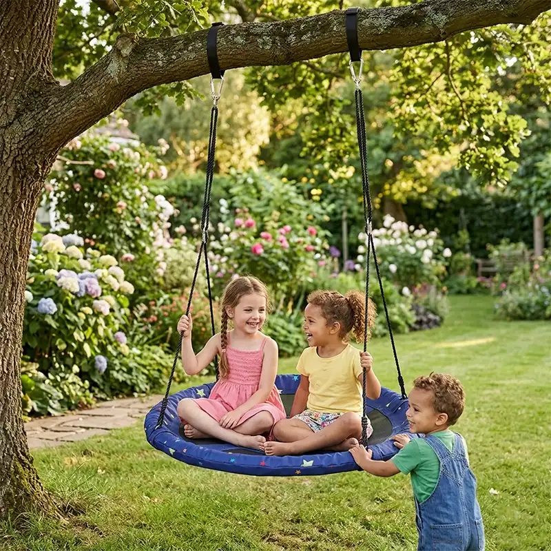 Kids Saucer Swing